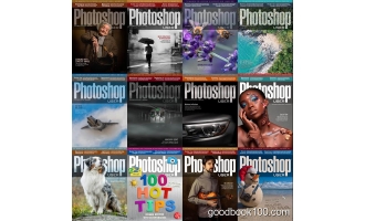 Photoshop技巧杂志_PhotoShop User_2021年合集高清PDF杂志电子版百度盘下载 共12本 1.05GB