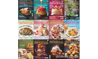 英国美食杂志_Delicious UK_2021年合集高清PDF杂志电子版百度盘下载 共13本 968MB