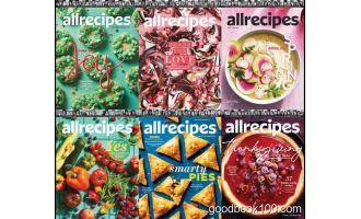 美食菜谱类杂志_All Recipes_2021年合集高清PDF杂志电子版百度盘下载 共6本