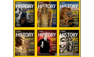 National Geographic History_2017年合集高清PDF杂志电子版百度盘下载 共6本 213MB