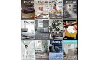 Interiors Monthly_2017年合集高清PDF杂志电子版百度盘下载 共12本