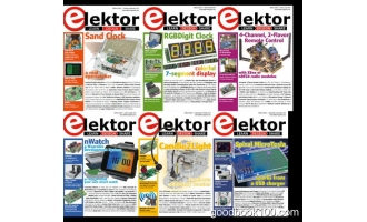 Elektor Electronics USA_2017年合集高清PDF杂志电子版百度盘下载 共6本
