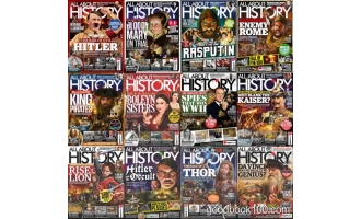 历史类杂志_All About History_2017年合集高清PDF杂志电子版百度盘下载 共12本 621MB