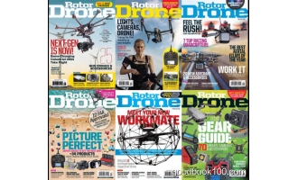 无人机杂志_Rotor Drone_2018年合集高清PDF杂志电子版百度盘下载 共6本