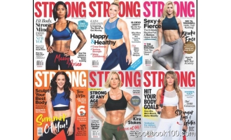 健身杂志_Strong Fitness_2018年合集高清PDF杂志电子版百度盘下载 共6本