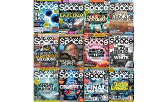 天文类杂志_All About Space_2018年合集高清PDF杂志电子版百度盘下载 共12本 409MB