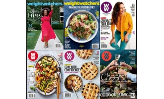 健康饮食运动类杂志_Weight Watchers USA_2018年合集高清PDF杂志电子版百度盘下载 共6本