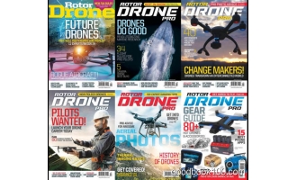 无人机杂志_Rotor Drone_2019年合集高清PDF杂志电子版百度盘下载 共6本 332MB