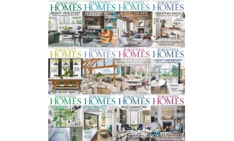家居设计杂志_25 Beautiful Homes_2019年合集高清PDF杂志电子版百度盘下载 共12本 885MB