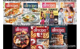 美食杂志_Allrecipes_2019年合集高清PDF杂志电子版百度盘下载 共7本 873MB