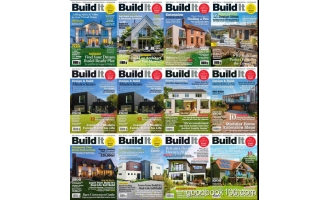 建筑家居设计类杂志_Build it_2019年合集高清PDF杂志电子版百度盘下载 共12本 1.04G