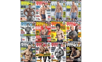 健身杂志_Muscle and Fitness_2019年合集高清PDF杂志电子版百度盘下载 共12本 591MB