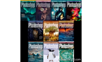 PS技巧类杂志_Photoshop User_2019年合集高清PDF杂志电子版百度盘下载 共10本 1.01G