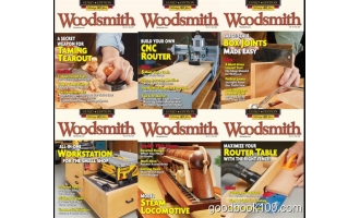 木工手工技巧类杂志_WoodSmith_2019年合集高清PDF杂志电子版百度盘下载 共6本