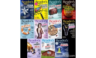 读者文摘美国版_Readers Digest_2019年合集高清PDF杂志电子版百度盘下载 共11本 412MB