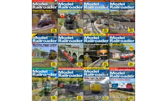 火车模型杂志_Model Railroader_2020年合集高清PDF杂志电子版百度盘下载 共12本 937MB