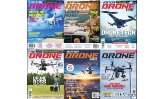 无人机杂志_Rotor Drone_2020年合集高清PDF杂志电子版百度盘下载 共6本