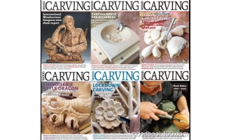 木雕木刻类杂志_Wood Carving_2020年合集高清PDF杂志电子版百度盘下载 共6本