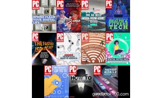 计算机类杂志_PC Magazine_2021年合集高清PDF杂志电子版百度盘下载 共12本