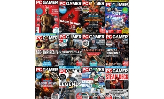 游戏杂志英国版_PC Gamer UK_2021年合集高清PDF杂志电子版百度盘下载 共14本 896MB
