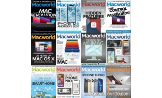 MAC相关产品杂志_Macworld USA_2021年合集高清PDF杂志电子版百度盘下载 共12本