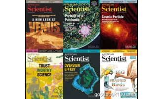 科普杂志_American Scientist_2021年合集高清PDF杂志电子版百度盘下载 共6本