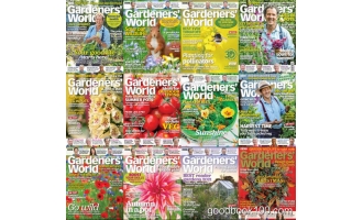 园艺杂志_BBC Gardeners World _2021年合集高清PDF杂志电子版百度盘下载 共12本 2.4GB