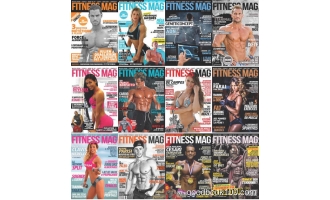 FitnessMag法国版_2016年合集高清PDF杂志电子版百度盘下载 共12本