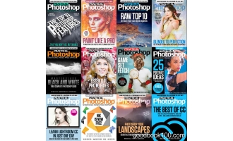 PS技巧杂志Practical Photoshop_2016年合集高清PDF杂志电子版百度盘下载 共12本