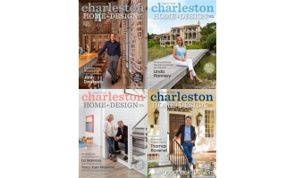 家居设计杂志Charleston Home + Design_2016年合集高清PDF杂志电子版百度盘下载 共4本